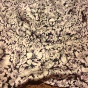 The Limited White/ Black / Purple W Strapless Beauty. Like New. & W/ Blouse